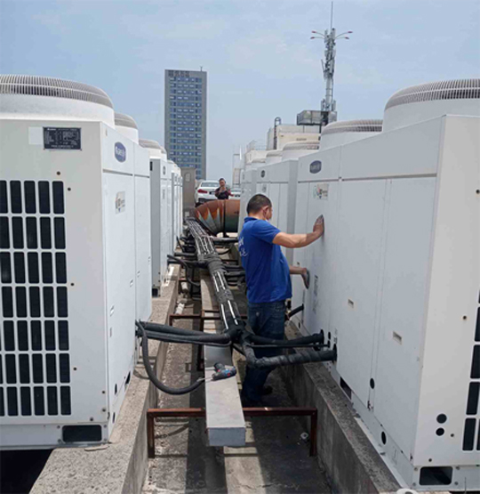 巴青中央空调制热和不制冷系统维修方法